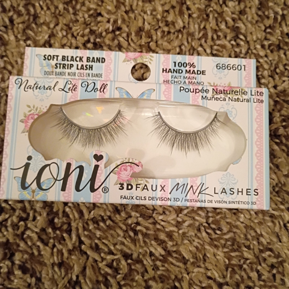Ioni Natural Lite Doll 3D Faux Mink Lashes